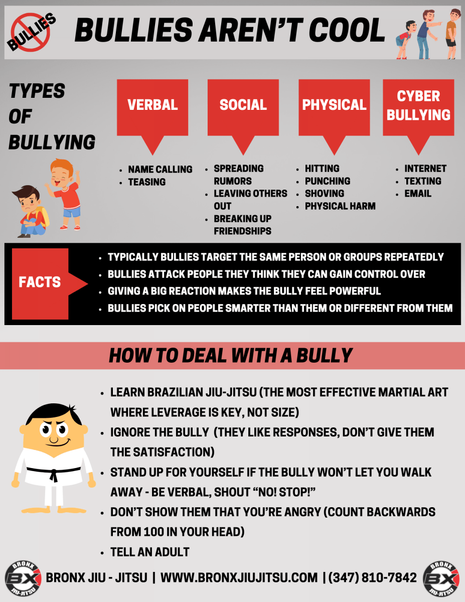How to Avoid Being a Victim of Bullying Bronx JiuJitsu Bronx, New York